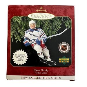1997 Hallmark Keepsake Ornament Wayne Gretzky Hockey Greats New York Rangers